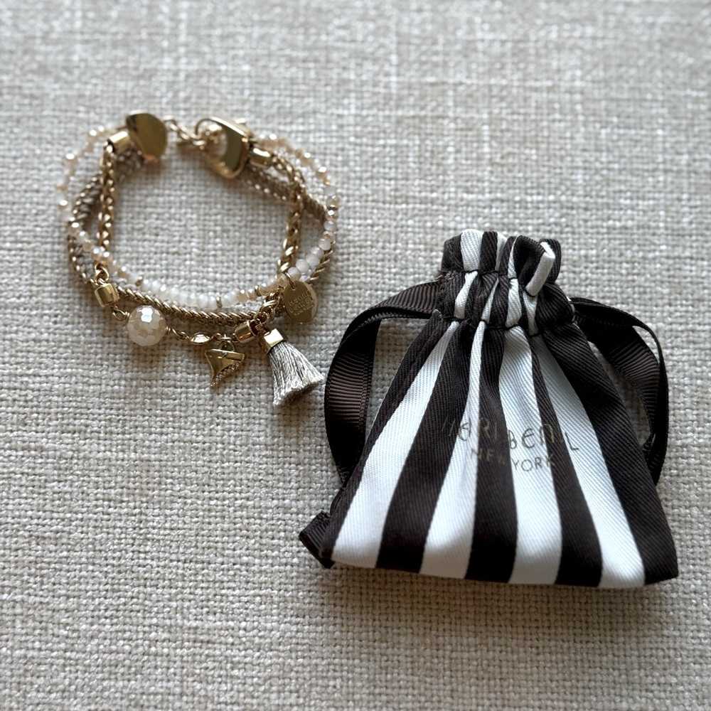 Henri Bendel 3-Strand Charm Bracelet - Picture 6 of 6